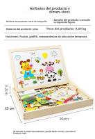 Puzzle De Madera Para Niños Y Niñas Juego De Dibujo Montessori Regalo De Cumpleaños Para Niñas De 3 4 5 Años Juego Educativo En El Jardín De Infancia - details 10
