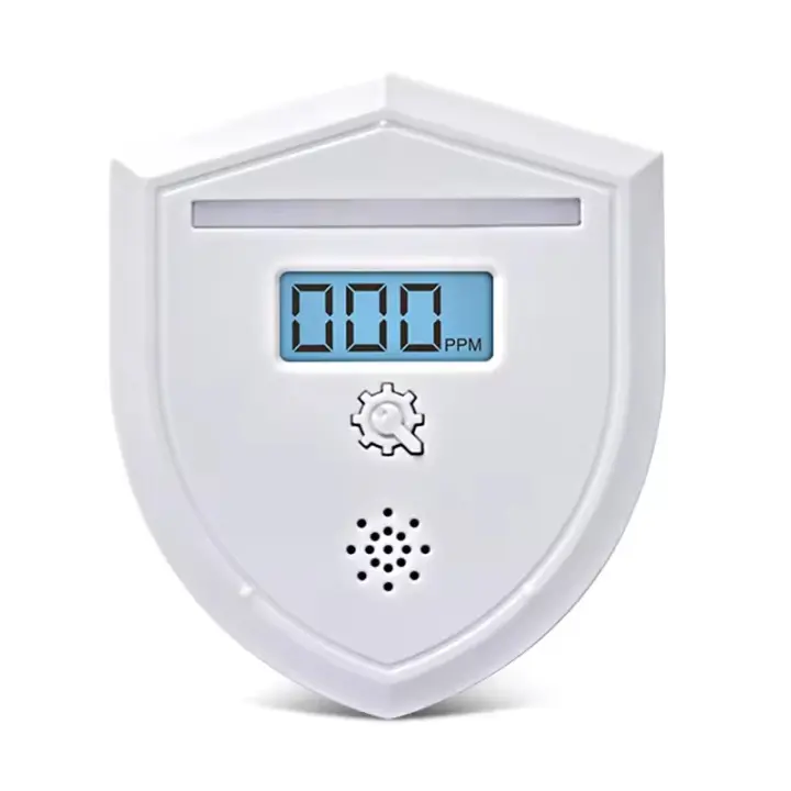 Detector de gas, detector de monóxido de carbono con pantalla LED y modo de advertencia Sonora para Cocinas y Baños - 1