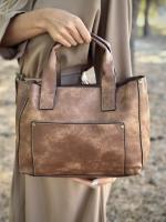 BOLSO CUERO PU 2 EN 1 DUE | Disponible en 2 colores - details 3