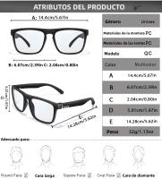 Gafas De Ciclismo Polarizadas Cambio De Color Para Hombre Visión Nocturna Conducción De Coche Motocicleta Deportes Al Aire Libre - details 10