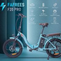 Bicicleta eléctrica Fafrees F20 Pro Neumático grueso de 20 * 3,0 pulgadas Motor sin escobillas de 250 W Velocidad máxima de 25 km / h Engranajes de 7 velocidades con batería de litio extraíble de 36 V 18 AH Alcance máximo de 150 km- Gris - details 13