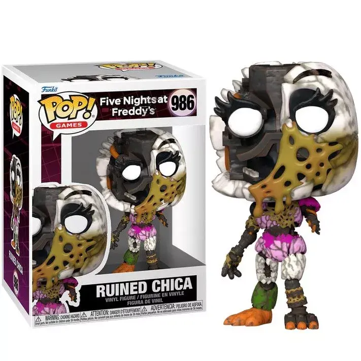 Figura de Vinilo Pop de Five Nights at Freddy's: Security Breach - Chica Destrozada #986 - 1