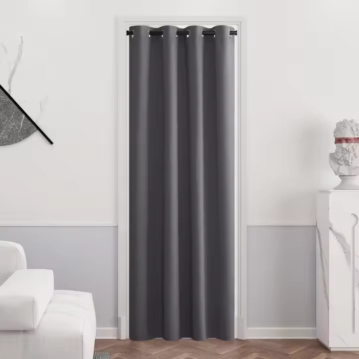 Cortina opaca para dormitorio, 1 pieza, 140x244 CM, aislante del frío y el calor, cortinas opacas para sala de estar, ventana opaca - 1