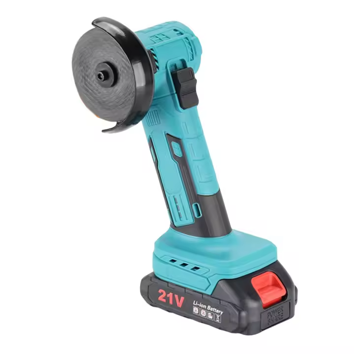Amoladora angular eléctrica sin escobillas de 3 pulgadas con 2 discos de corte, máquina de corte de mano, herramienta eléctrica para batería Makita de 18V - 1