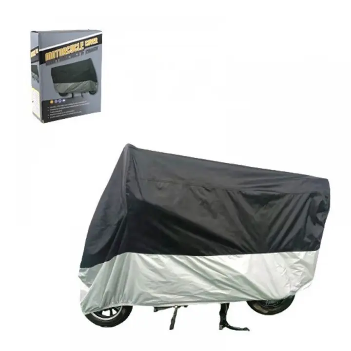 Funda Lona Para Moto Funda Para Motocicleta Para exteriores e interiores, impermeable, a prueba de polvo, lluvia y nieve, protección solar UV, Funda Para Bicicleta todoterreno, adecuada Para Funda Para Motocicleta XXL - 1