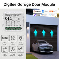 Módulo Controlador Inteligente Para Puerta De Garage Tuya WIFI/Zigbee Compatibilidad Con Alexa Google Home Assistant Siri Voceado Control - details 0