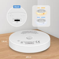 Aigostar 2 Piezas Luz Nocturna Infantil con Sensor de Luz, 3 Colores Temperatura Luz Noche LED, Luz Quitamiedos Infantil para Habitación de Niños, Baño, Pasillo, Cocina, Escaleras, Blanco Cálido - details 2
