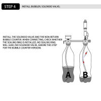 Kit De Generador De CO2 Para Acuario ZRDR DIY Con Contador De Burbujas Y Válvula De Solenoide Para El Crecimiento De Plantas Acuáticas - details 12