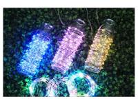 Luces De Navidad LED En Hilo De Cobre Fairy Lights Guirnalda 2M 5M 10M Con Pilas Incluidas Para Decoración De Habitación Jardín Fiesta Boda - details 10