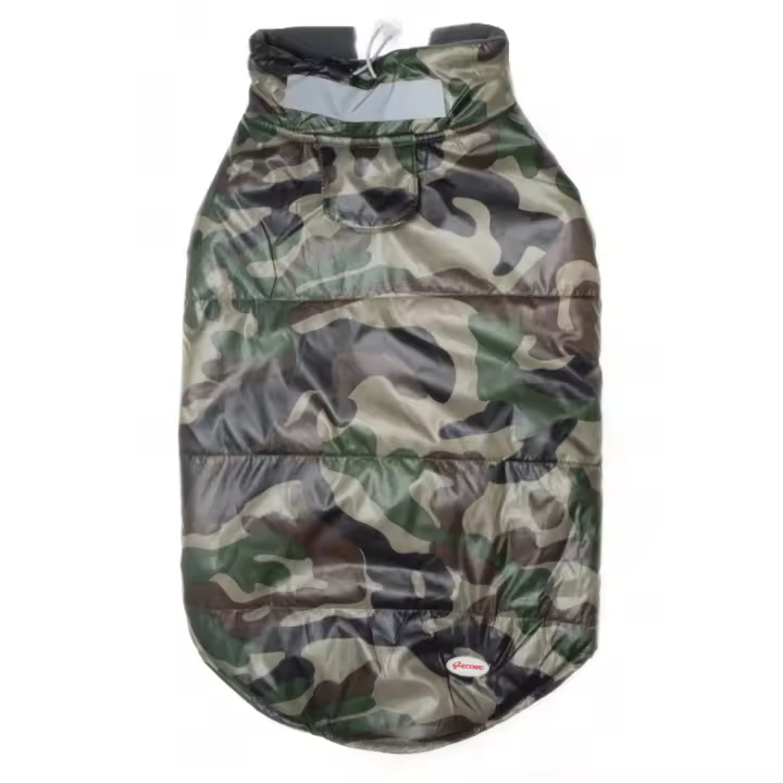 Parka Camuflaje para Perros - Abrigo Impermeable y Cálido para Perros Pequeños y Grandes - 1