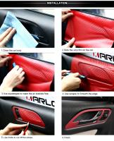 Papel De Película 3D De Fibra De Carbono Para Coche 30x127cm Decorativo DIY Vinilo Estilo Interior Automóvil Adhesivo De Decales - details 2