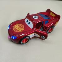 Disney Toy Story 3 Coche De Acción Lightning McQueen Metal Diecast Con Luces Y Retroceso Inercial Juguetes De Coches Para Niños Aged 6-12 - details 16