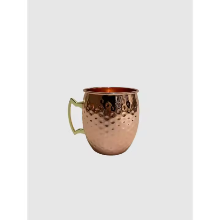 Taza de inox bronce grande - 1