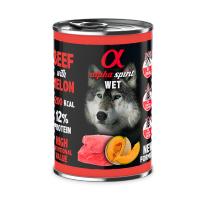 Alpha Spirit Comida Húmeda de Ternera con Melón para Perros (Pack 6 Latas x 400 Gr) - details 2