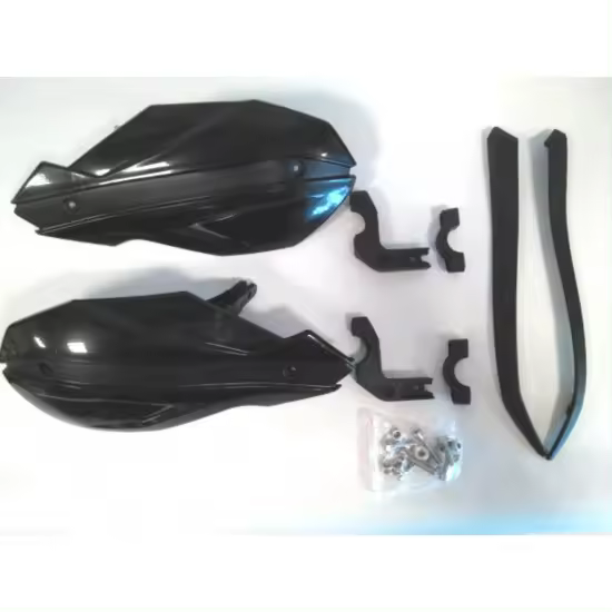 PROTECTOR PARAMANOS SHIRO MOTO-QUAD MX-08 NEGRO - 1