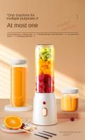 Máquina Eléctrica Inalámbrica Licuadora Portátil de Cocina para Hielo Anaranjado - details 4