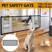 Valla Para Perros Plegable Y Respirable Seguridad Al Aire Libre Y Interior Barreira De Rede Isolada Para Escaleras Y Puertas - details 0