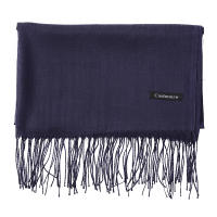 Bufanda De Moda Para Mujer En Color Sólido Invierno Hijab Trenzas Largas Chal De Mujer Pashmina De Lana Acrílico Envoltura Echarpe - details 24