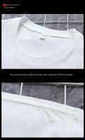 Camiseta De Algodón Puro Para Hombre Verano 2025 Estilo Suelto Y Casual Con Cuello Redondo Y Mangas Cortas Transpirable Y De Secado Rápido Para Deportes Y Parejas - details 7