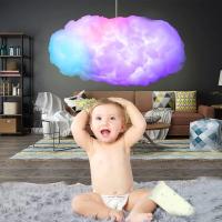 Lámpara De Ambiente 3D Nube Grande Iluminación Inteligente Con Control Remoto APP ThunderCloud Para Decoración De Habitaciones Esports Y DIY - details 5