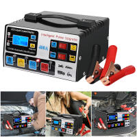 Cargador De Batería Automóvil De Alta Potencia 400A 12V/24V Cargador Rápido Con Pantalla LCD Five-Stage Autostop Para Baterías De Coche - details 0