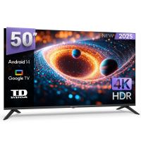 Smart TV 50 pulgadas 4K Hey Google Official Assistant con control por voz. Televisor Android 14 - TD Systems K50DLC21GLE - details 0