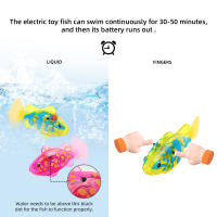 Juguete De Baño Eléctrico Luminoso Para Niños Pez Simulación De Pulpo Juguetes Para Agua Juguetes Interactivos Para Bebés - details 5