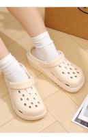 Sandalias Para Mujer Con Suela Gruesa Y Perforadas Aumento De Altura Zapatillas De Playa Caminadoras Transpirables Para Verano - details 10