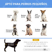 PawHut Cama Elevada para Perros Gatos Cama para Mascotas Medianas y Pequeños con Cojín Lavable Tela Oxford y Marco de Madera Carga 8 kg para Interior y Exterior 70x40x25 cm Gris - details 6