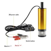 Bomba Eléctrica De Aceite Para Coche 12V 24V 38MM 51MM Bomba De Transferencia De Combustible Submersible De Aleación De Aluminio Para Diesel Y Agua - details 4
