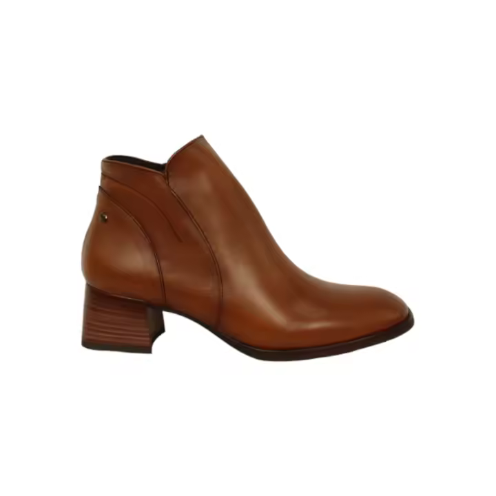 botin con tacon suela 4 cm piso flexible fabricado en españa - 1