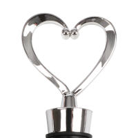 Tapa De Botella De Vino En Forma De Corazón/Bola Eco-amigable Para Bebidas Y Champagne Regalos De Boda Para Amantes Del Vino - details 2