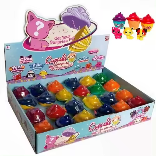 Pack de 5 unidades de Cupcake Surprise (Mascotas) - 1