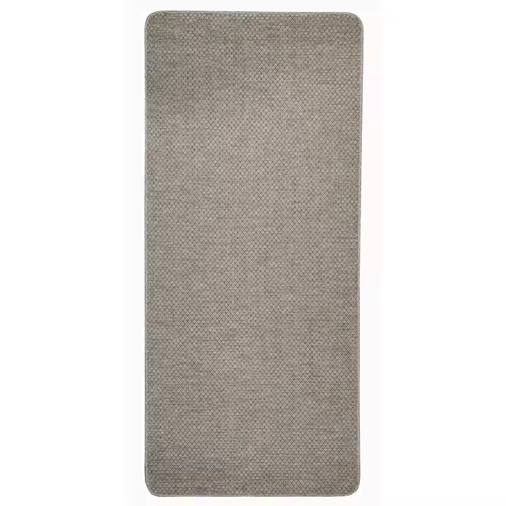 TADI & IMPERIO 1979 - BARI - Alfombra lisa resistente de exterior e interior -Dorado y Blanco - Ideal para decoración de hogar y exteriores - 1