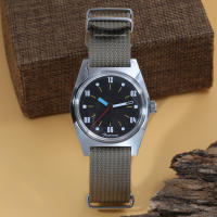 Reloj Mecánico De Mano PHANTOM 7120 Para Hombres 36mm Retro Business Tiempo Clásico Sencillo Para Parejas Material De Correa De Cuero Resistente Al Agua 3Bar - details 0