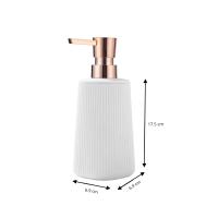 LUTODY - Dispensador de jabón para baño, WC, fregadero y cocina - Dosificador organizador multiuso ABS - details 4