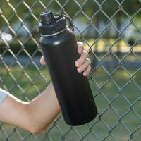 Botella Termo De Acero Inoxidable 1000ML Gran Capacidad Aislada Doble Capa Vaciado Para Viajes Y Exteriores Resistente Al Agua - details 5