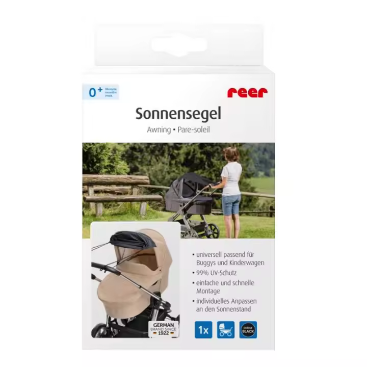 Vela parasol para coche de bebé ShineSafe de REER 69x52 cm - 1