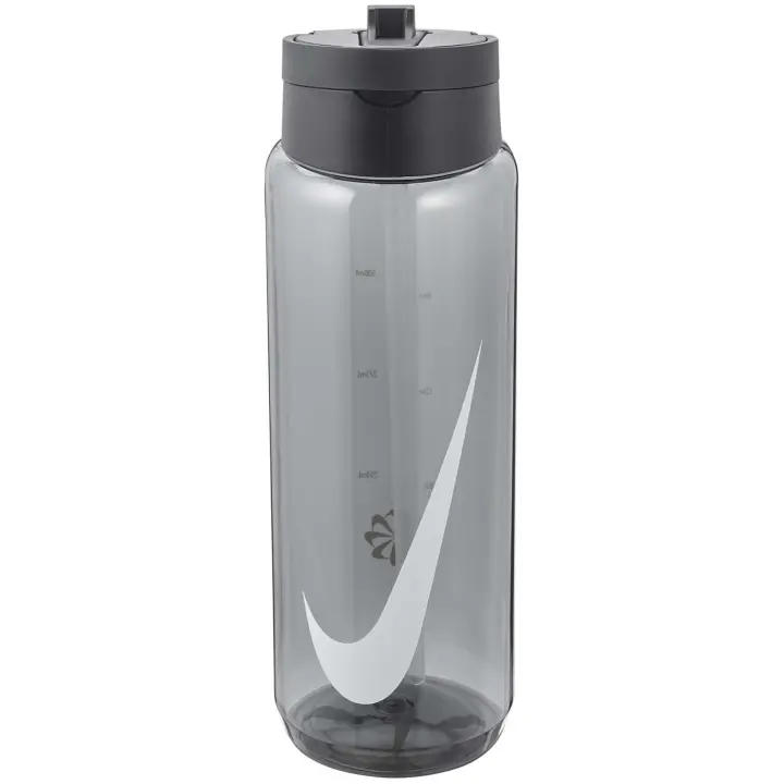 Botella Deportiva Nike Renew Recharge Straw Bottle 24 Oz para unisex en color gris - 1