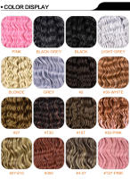 Extensiones De Cabello Sintético Profundo Onda Para Mujer 32 Pulgadas Rizadas Bohemias Enredos Oceánicos Cabello De Tejido Para Crear Estilos Diferentes - details 5