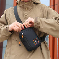 Bolsa De Pecho Deportiva Para Hombre Bolsa Transversal De Hombro Estilo Oxford Moda Casual Bolsa De Mano Para Viaje Y Teléfono - details 19