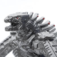 Figura De Acción Gigante Gold Mechagodzilla Vs Kong 7 Pulgadas Juguete Movable Con Articulaciones Regalo Para Niños Fanáticos De Los Dinosaurios Y Los Monstruos - details 7