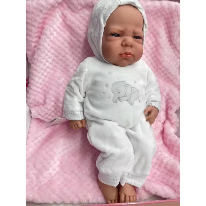 Arias Elegance Muñeca 40cm con Peso con Manta Rosa 50643 - 1