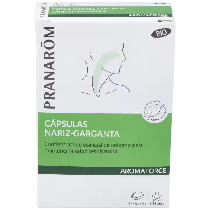 Pranarôm Aromaforce C Psulas Nariz-Garganta Bio 30 C Ps - 1