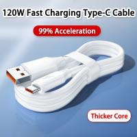 Cable De Carga Rápida 120W Tipo C Para Samsung Xiaomi Redmi Huawei Honor Cable De Carga USB C Material PVC Compatible Con Teléfonos Móviles - details 0