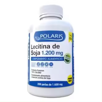 LECITINA DE SOJA 1200mg. 200perlas - 1