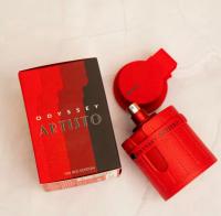 Fragance World - Fragancia intensa Odyssey Artisto The Red Edition de diseño rojo y negro, con aroma amaderado y especiado ideal para hombres seguros y sofisticados - details 0