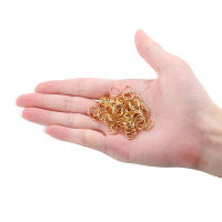 Anillos Abiertos De Acero Inoxidable 50-200pcs 3-10mm Anillos Split Conector Para Accesorios De Joyería Suministros De Enlaces - details 4