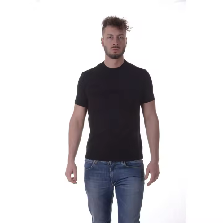 Armani Jeans AJ Algodón Hombre Negro Camiseta 3Y6T146J0AZ 1200 - 1