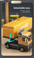 Juego De Juguetes De Camiones De Construcción Para Niños Crane Torre Excavadora Bulldozer Vehículos De Metal Para Niños De 4 a 12 Años - details 6